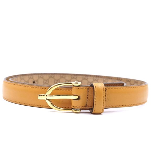 Gucci Gold Marmont Buckle 1" Wide Size 90 36 Belt